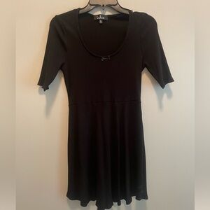 Lulu’s fit n flare quarter sleeve dress